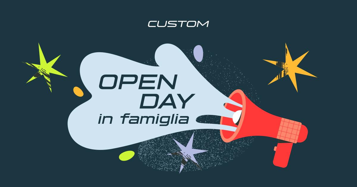 Open Day at Custom S.p.A. Headquarters: A Day of Family, Fun & Smiles